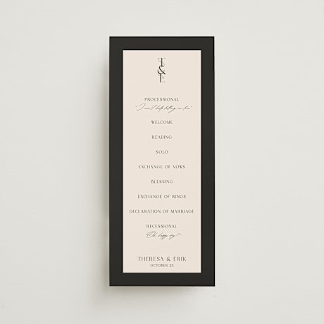 Wedding Programs