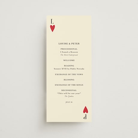 Wedding Programs