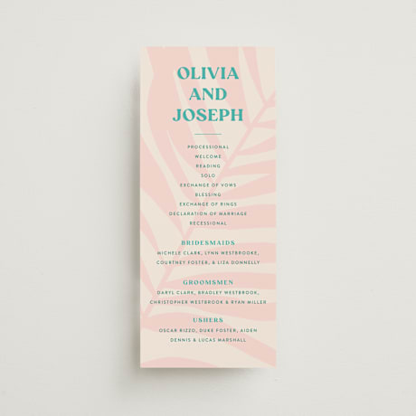 Wedding Programs