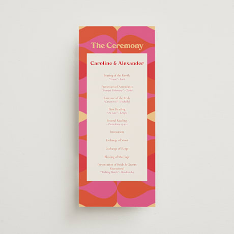 Wedding Programs