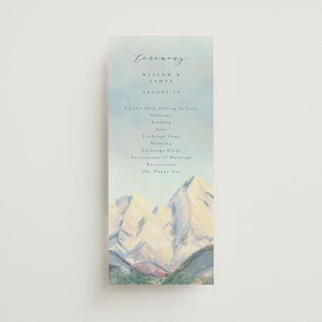Wedding Programs