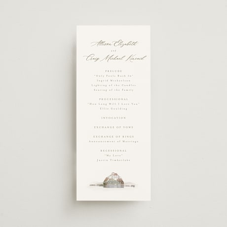 Wedding Programs