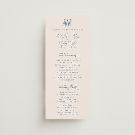 Wedding Programs