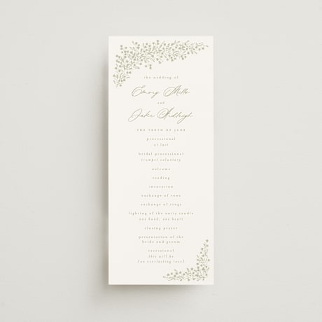 Wedding Programs