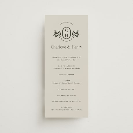 Wedding Programs