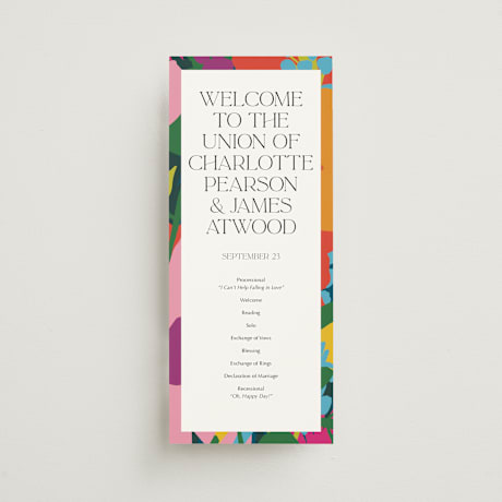 Wedding Programs