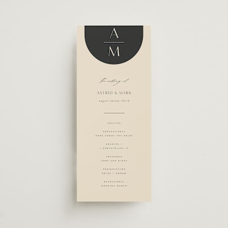 Wedding Programs