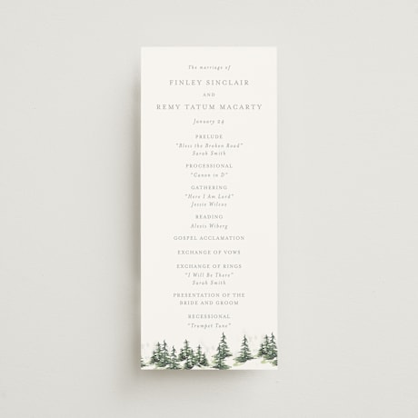 Wedding Programs