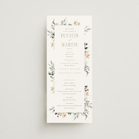 Wedding Programs