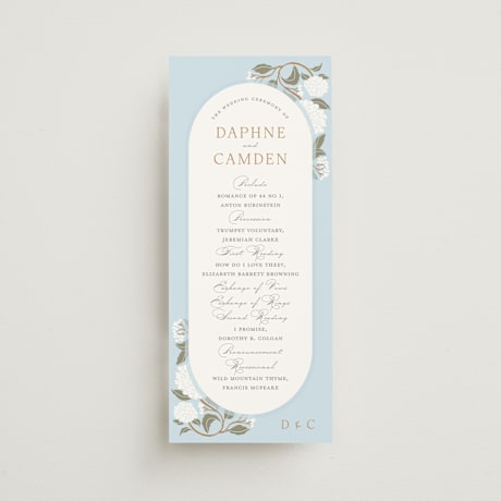 Wedding Programs