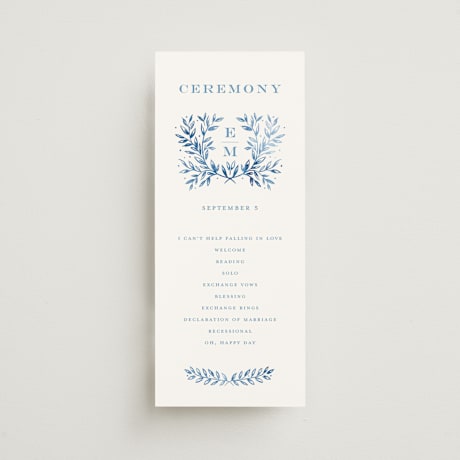 Wedding Programs