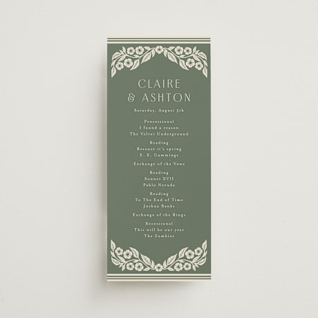 Wedding Programs