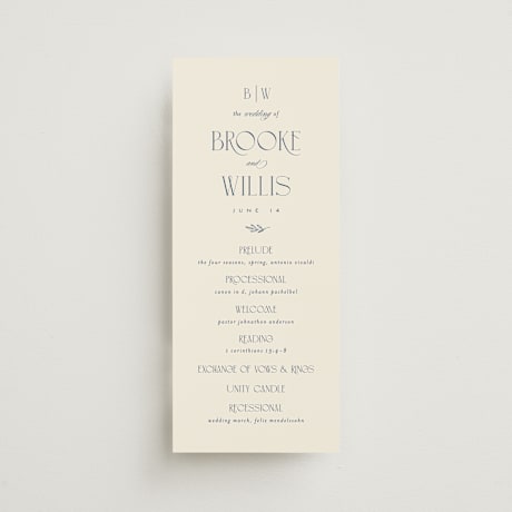 Wedding Programs