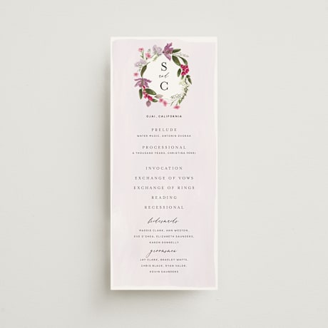 Wedding Programs