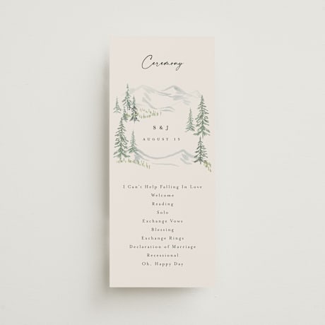 Wedding Programs