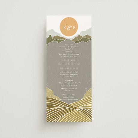 Wedding Programs