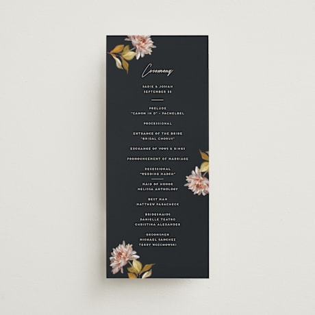 Wedding Programs