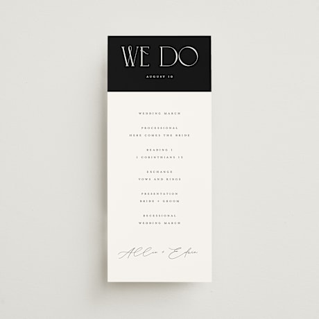Wedding Programs