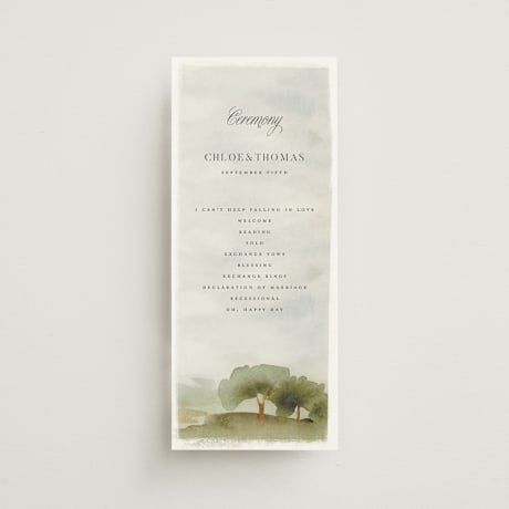 Wedding Programs