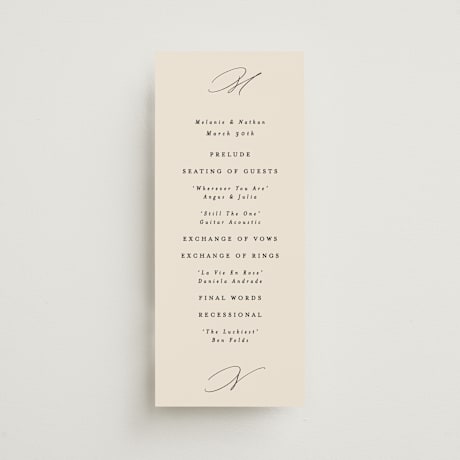 Wedding Programs