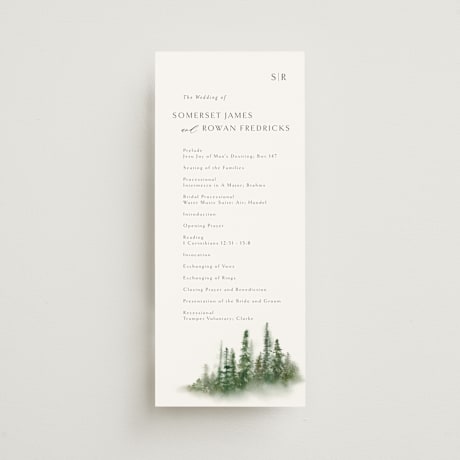 Wedding Programs