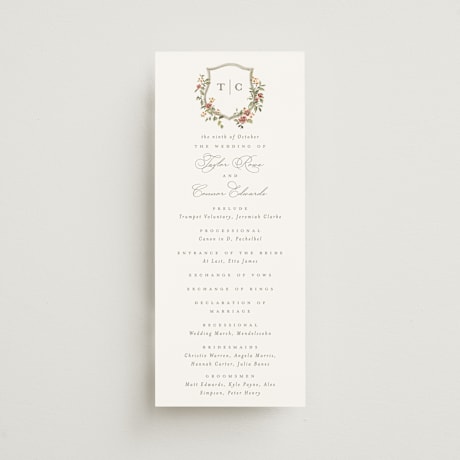 Wedding Programs