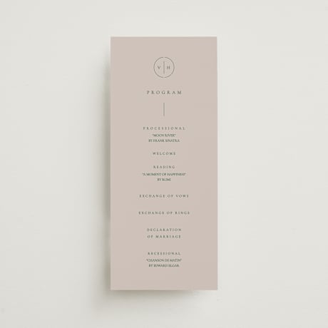 Wedding Programs