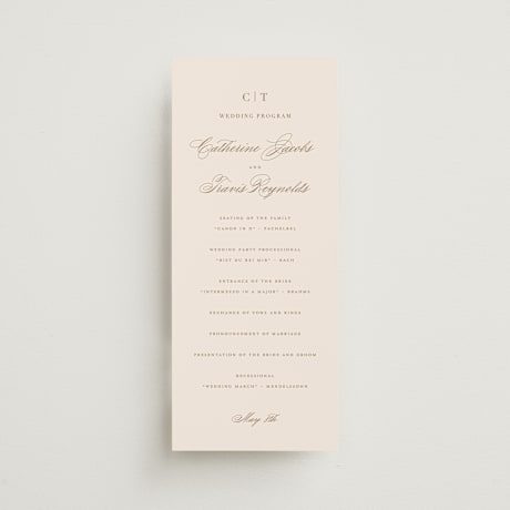 Wedding Programs