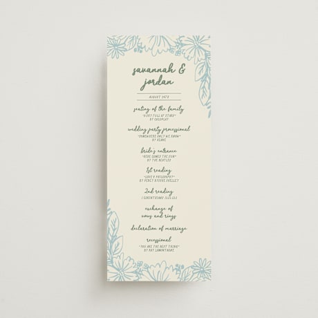 Wedding Programs