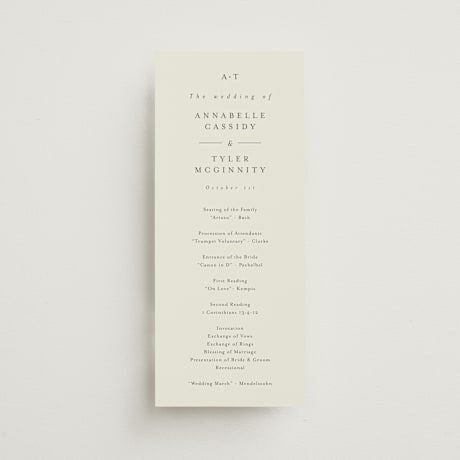 Wedding Programs