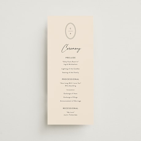 Wedding Programs