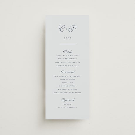 Wedding Programs