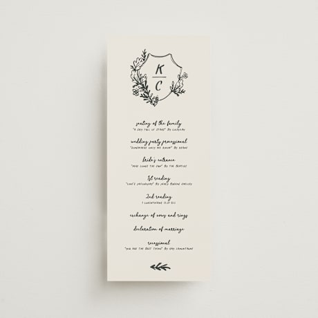 Wedding Programs