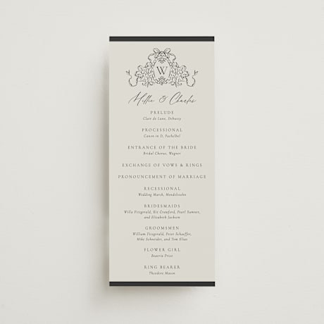 Wedding Programs