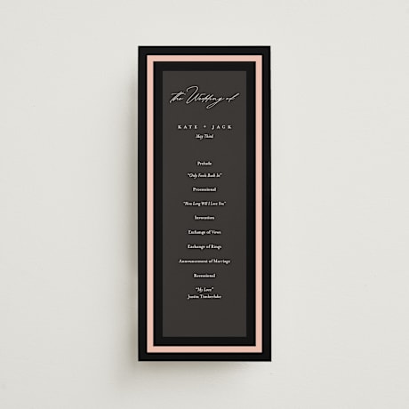 Wedding Programs