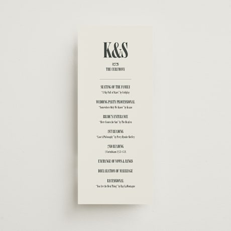 Wedding Programs