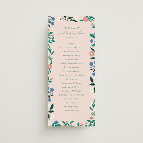 Wedding Programs