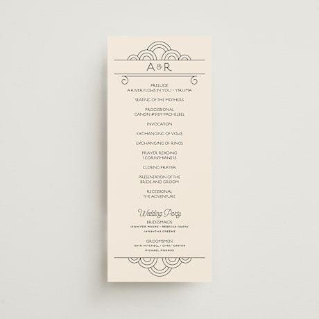 Wedding Programs