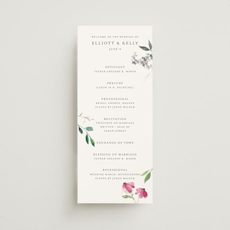 Wedding Programs