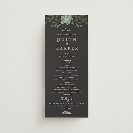 Wedding Programs