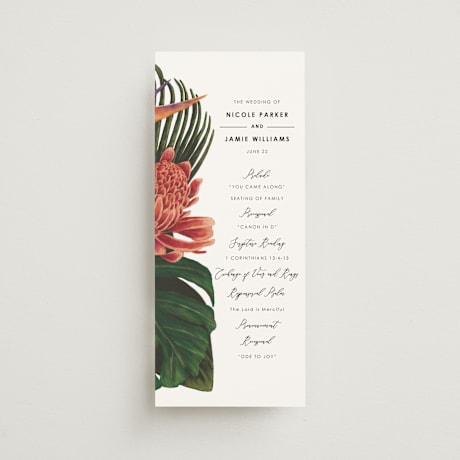 Wedding Programs