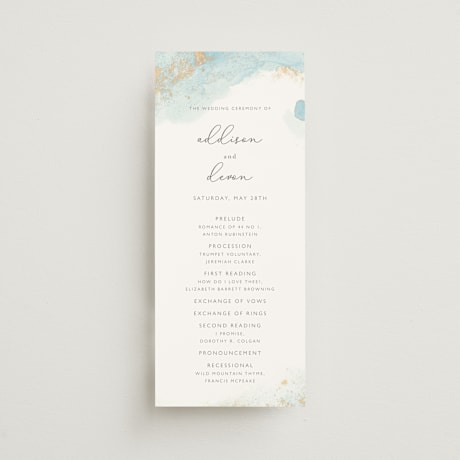 Wedding Programs