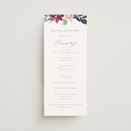 Wedding Programs