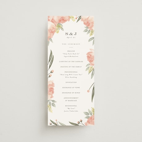 Wedding Programs