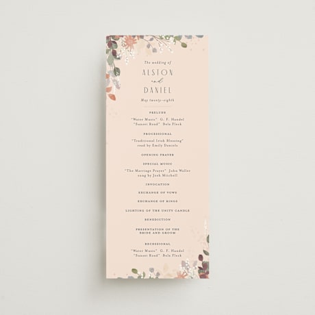 Wedding Programs
