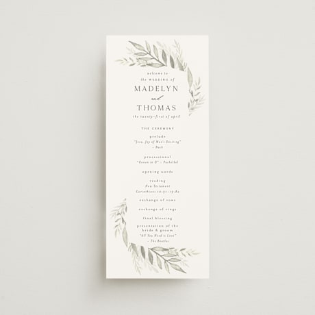 Wedding Programs
