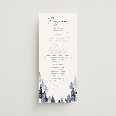 Wedding Programs