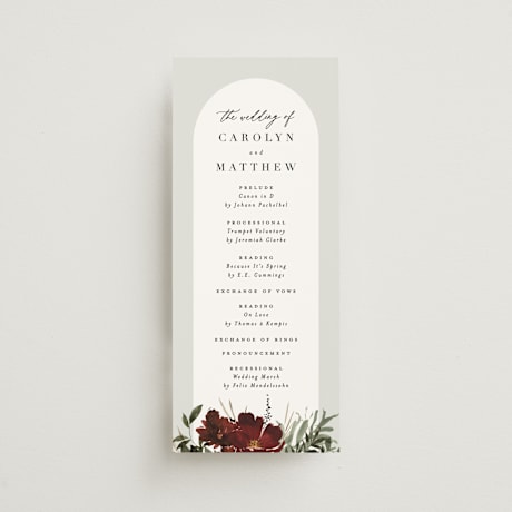 Wedding Programs