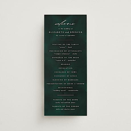 Wedding Programs