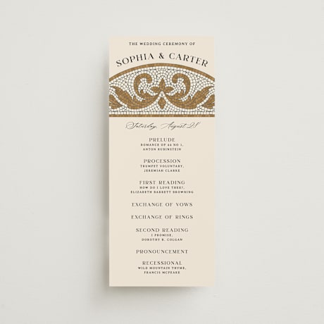 Wedding Programs